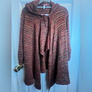 Relativity Brown Shrug Sweater with Cozy Knit Design